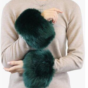 Winter Women Fuzzy Arm Warmers